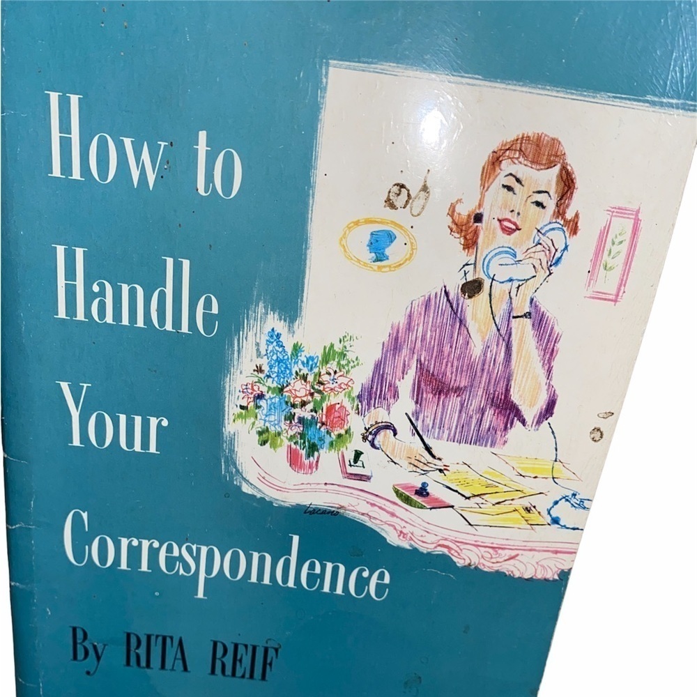 How to handle your correspondence Vintage paperback book